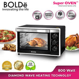BOLDe Super Oven Diamond Series 25L