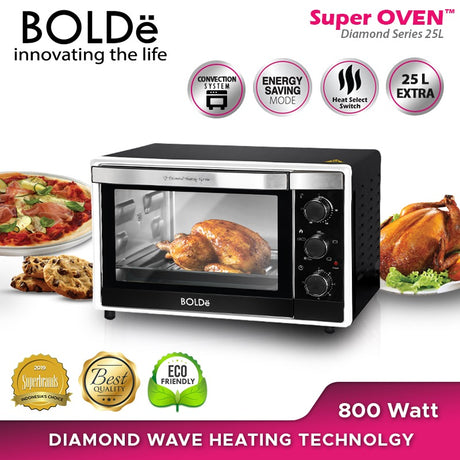 BOLDe Super Oven Diamond Series 25L