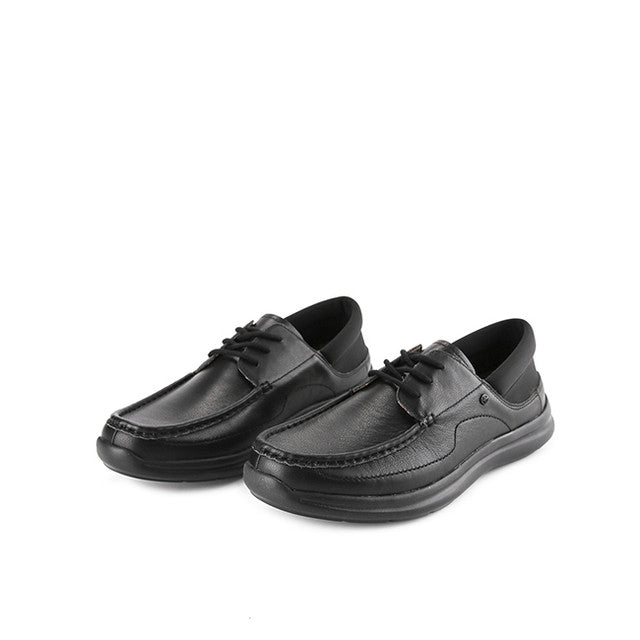 Hush Puppies Sepatu Pria Jettro Lace Up In Black