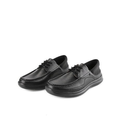 Hush Puppies Sepatu Pria Jettro Lace Up In Black
