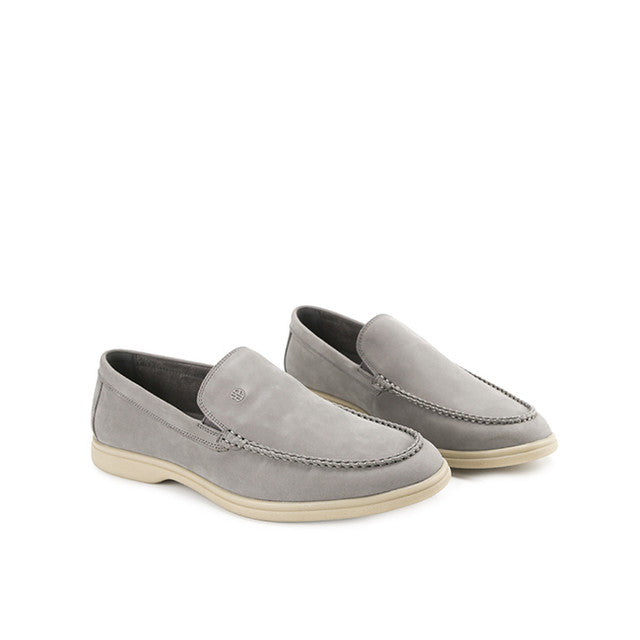 Hush Puppies Sepatu Pria Loafers Terrence Loafer In Grey