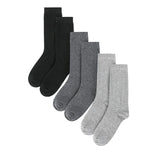 Obermain Aksesoris Kaos Kaki Unisex Ob Regular Sock In Multi Color -OSMR2232BK000