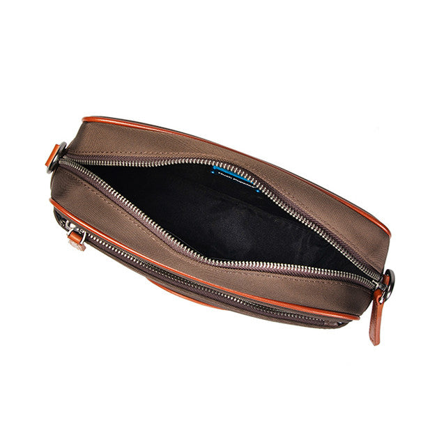 Hush Puppies Tas Pria Leon Clutch/Messenger Bag In Chocolate