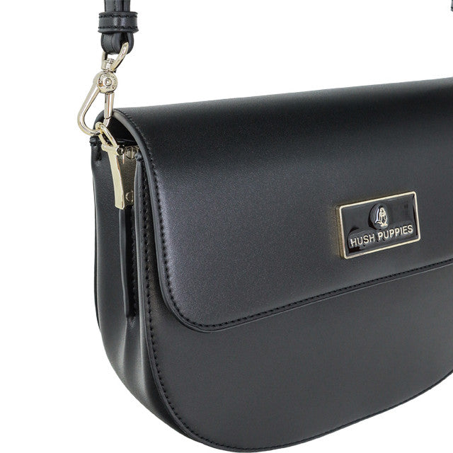 Hush Puppies Tas Wanita Sling Bag Ginnie Sling L In Black