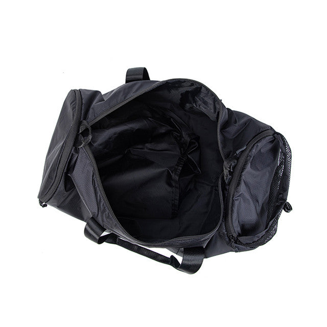 Hush Puppies Tas Pria Eston Duffle Bag In Black