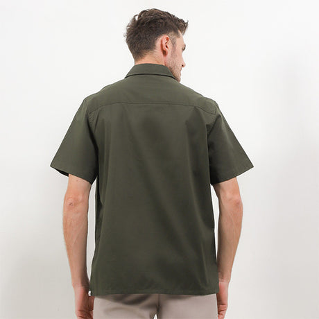 Obermain Pakaian Pria Shirt Buster In Dark Green