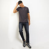 Hush Puppies Pakaian Pria T Shirt Knapp In Grey