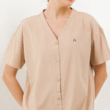 Hush Puppies Pakaian Wanita Dress Neila In Beige