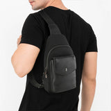 Hush Puppies Tas Pria Kobe Chest Bag In Black