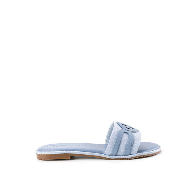 Hush Puppies Sandal Wanita Slide Raven Cave In Blue