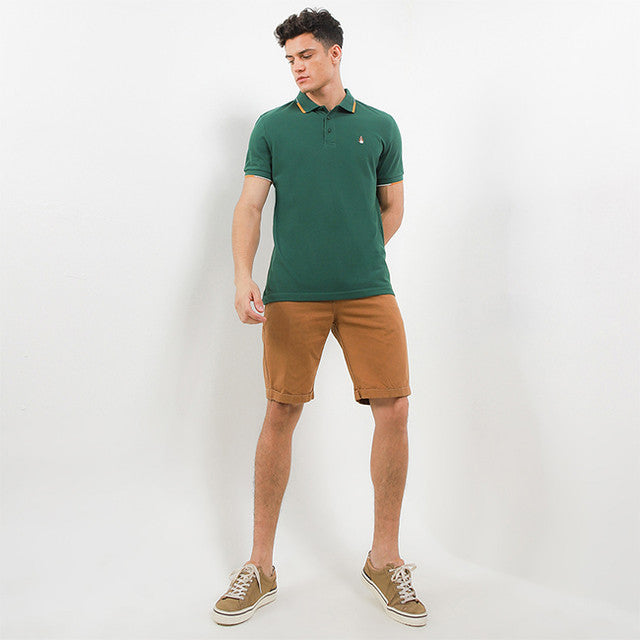 Hush Puppies Pakaian Pria Polo Twig In Green