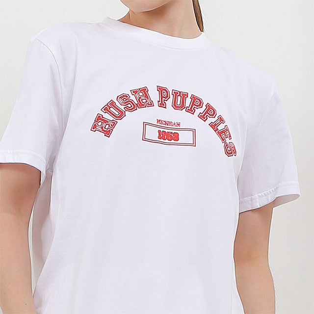 Hush Puppies Pakaian Wanita T shirt Arela In White