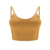 Obermain Pakaian Wanita Teeny Bra Top In Mustard