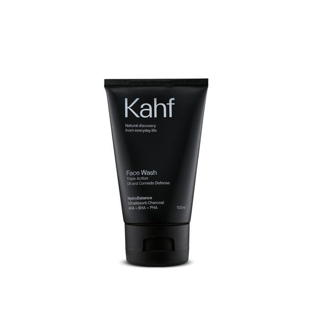 Kahf Triple Action Oil And Comedo Defense Face Wash 100 Ml