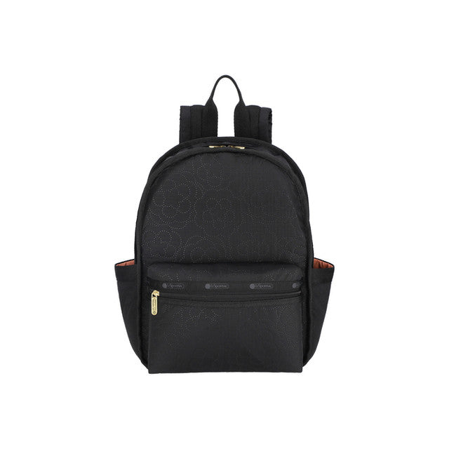 LeSportsac Tas Wanita Route Sm Backpack In Puffy Blossoms Peach