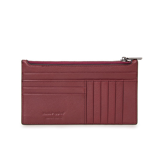 Gavel Card Holder In Maroon