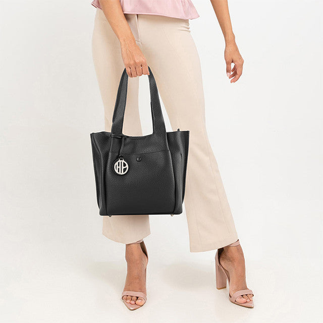 Hush Puppies Tas Wanita Tote bag Pebby Tote M In Black