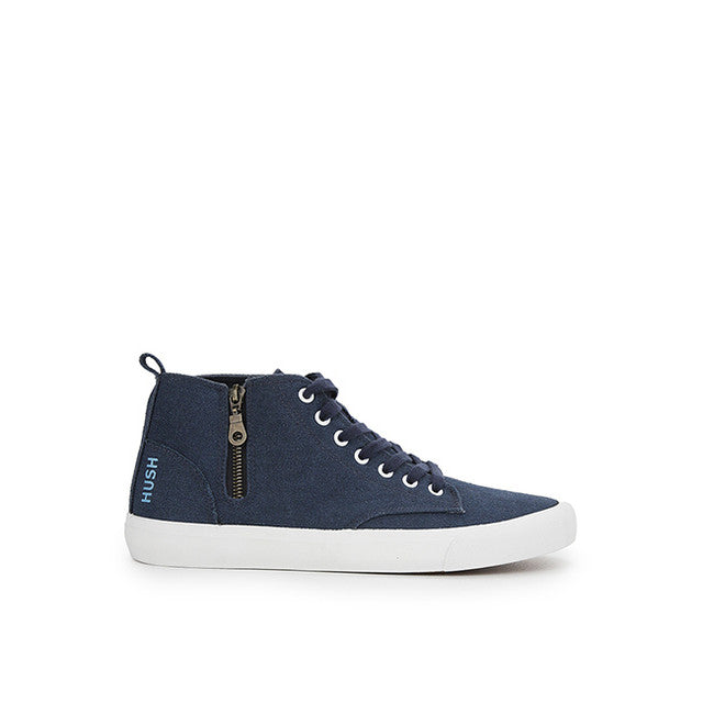 Hush Puppies Sepatu Pria Dawson Laces Boots In Navy