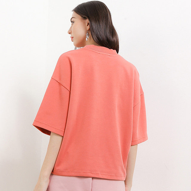 Hush Puppies Pakaian Wanita T Shirt Teagan Ts In Dusty Pink