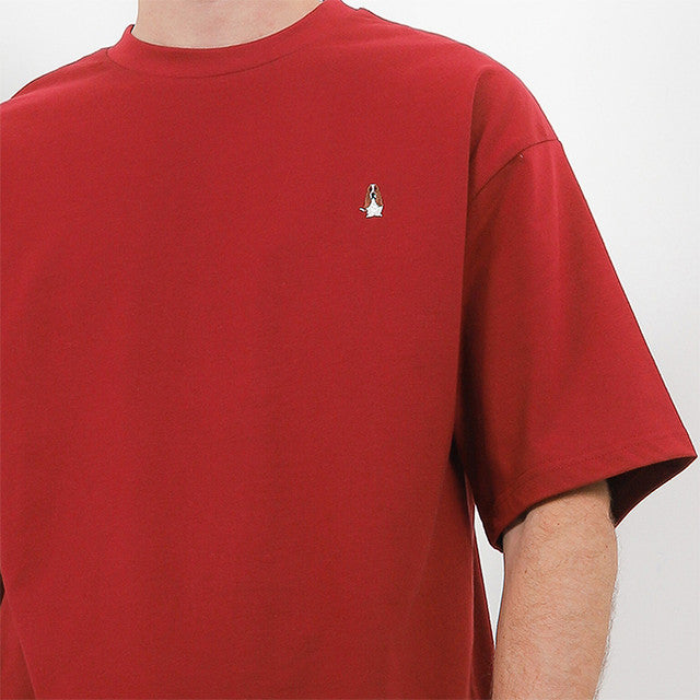 Hush Puppies Pakaian Pria T Shirt Bsc Rayo In Maroon