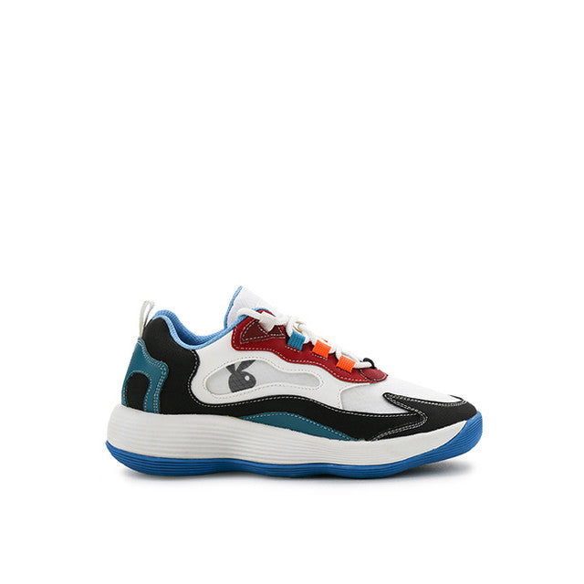 Playboy Shoes Wanita Sneaker Layana In White/Blue