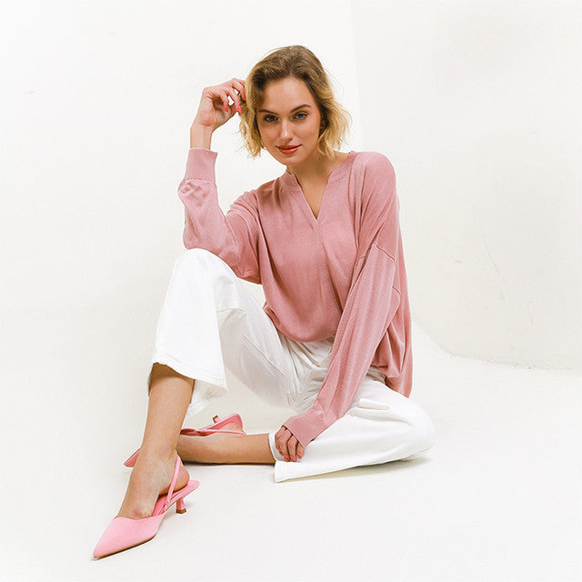 Hush Puppies Pakaian Wanita T Shirt Selinda In Pink