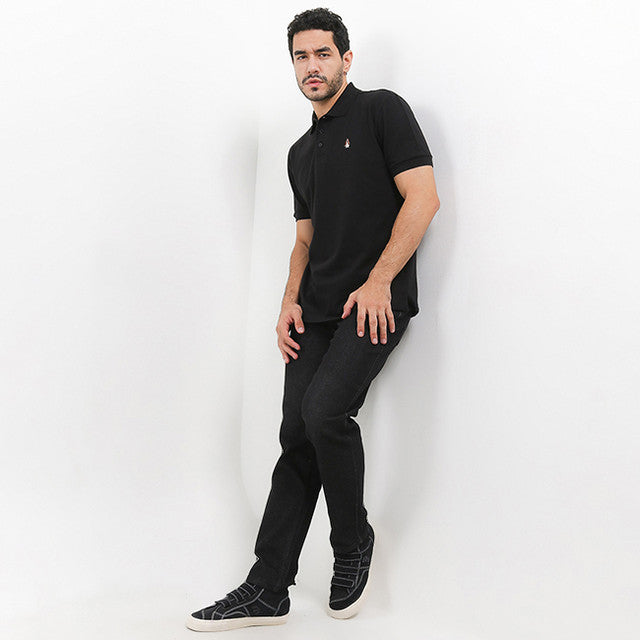 Hush Puppies Pakaian Pria Polo Farro 2 In Black