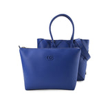 Charlotte Top Handle Bag (L) In Blue