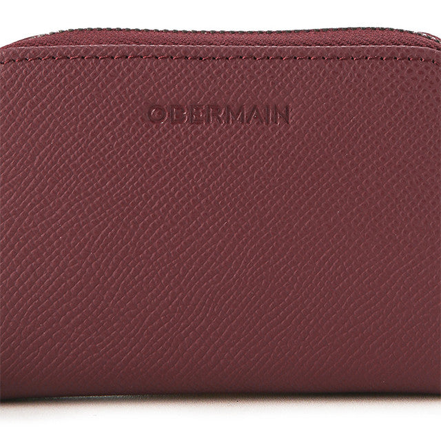 Brig Zip Cardholder-Rfid In Maroon