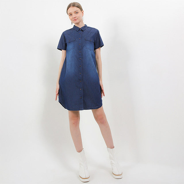 Hush Puppies Pakaian Wanita Dress Lalana In Blue