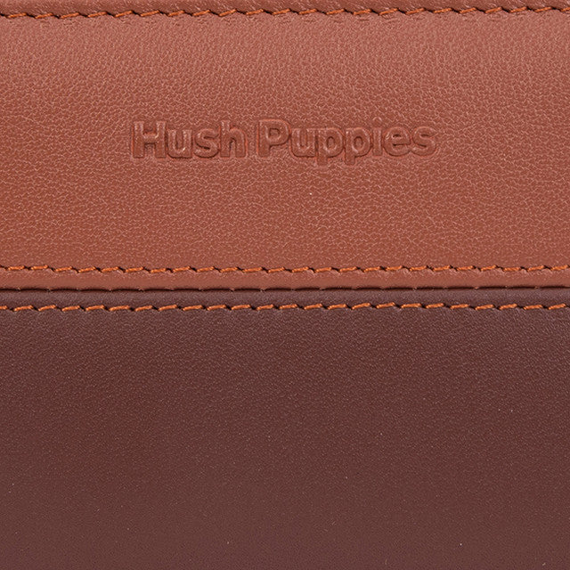 Hush Puppies Aksesoris Pria Novin Card Holder In Dark Brown