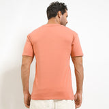 Obermain Pakaian Pria T Shirt Viola In Red
