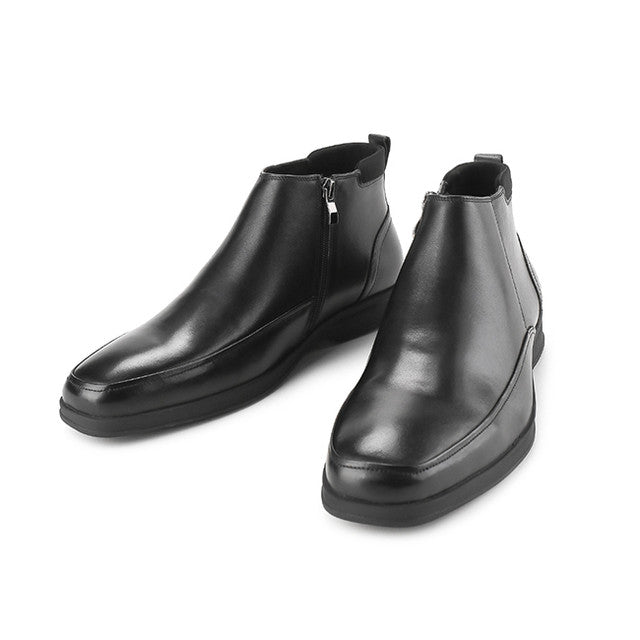 Hush Puppies Sepatu Pria Bono Claris Zip Boots In Black