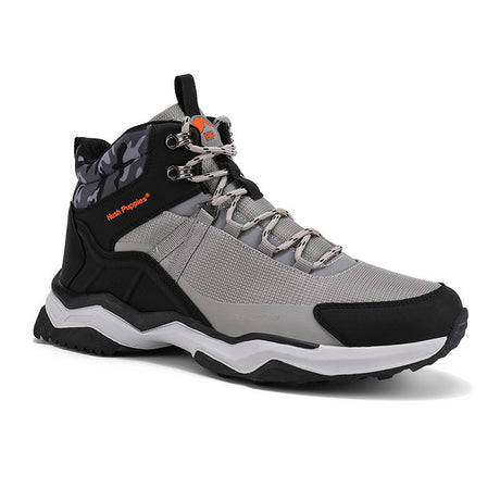 Hush Puppies Sepatu Pria Sneakers Stewart In Grey