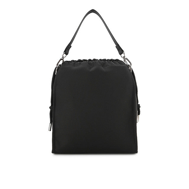 Audrey Nylon Sling Bag M In Black