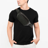 Obermain Bags Pria Waist Bag Alpha Waist Bag In Brown  L