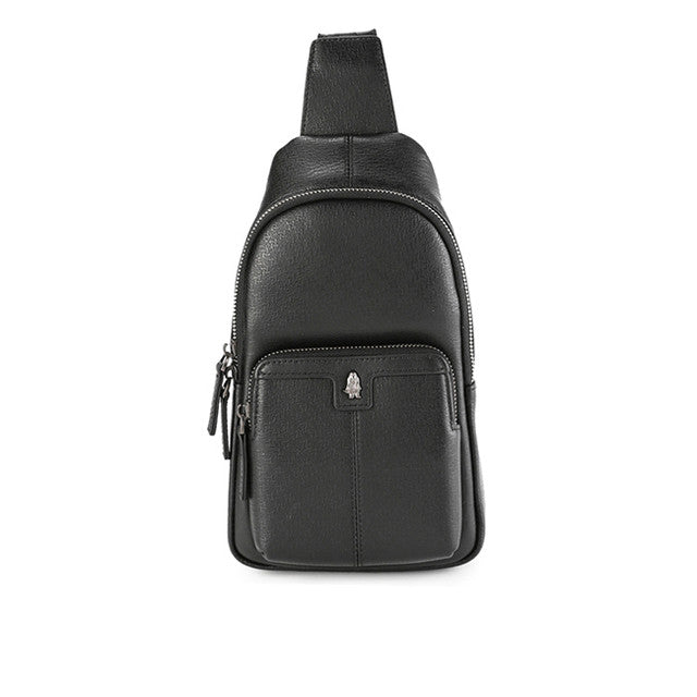 Hush Puppies Tas Pria Lewis Chest Bag In Black