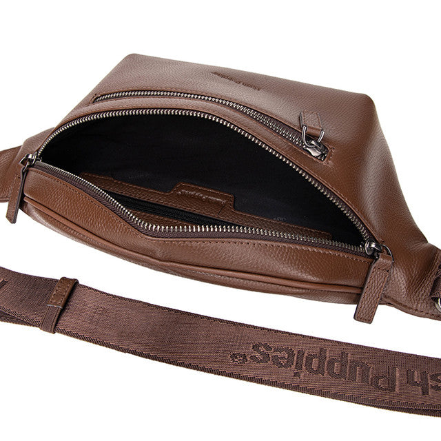 Edmund Waist Bag In Chocolate