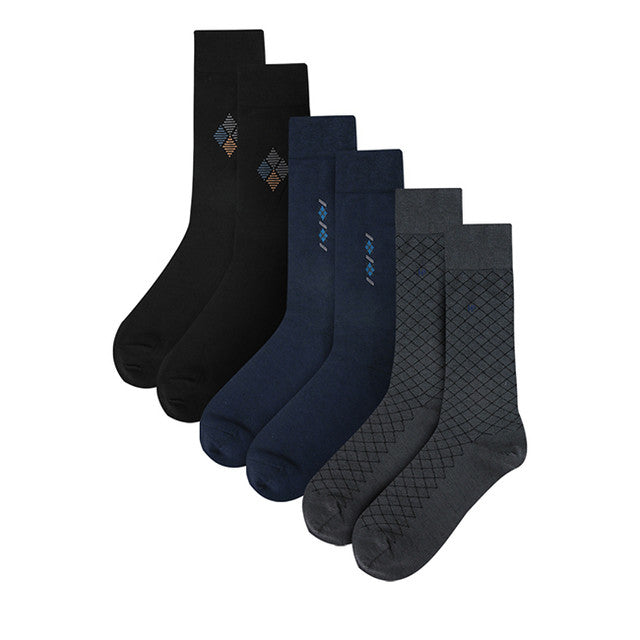 Hush Puppies Aksesoris Pria Alby M Crew Socks In Black