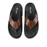 Playboy Sandal Pria Mandalika - Thong In Brown