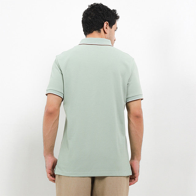 Hush Puppies Pakaian Pria Polo Cord 3 In Mint