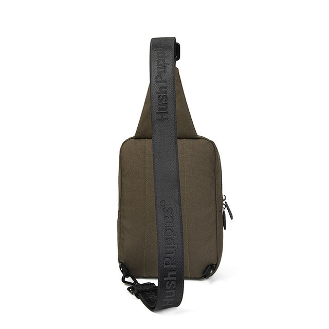 Hush Puppies Tas Pria Lash Chest Bag In Khaki