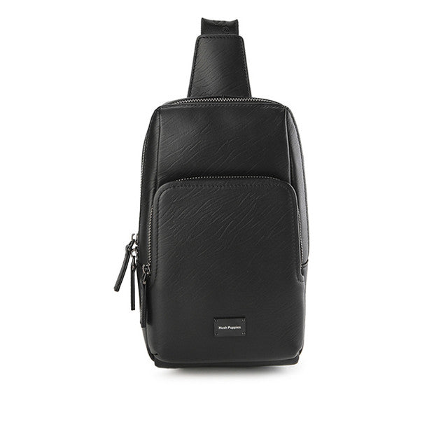 Hush Puppies Tas Pria Madison Chest Bag In Black