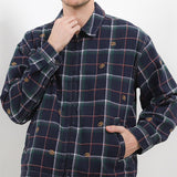 Obermain Pakaian Pria Outerwear Alghar In Navy