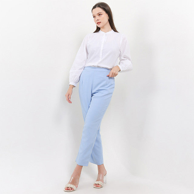Hush Puppies Pakaian Wanita Blouse Icca In White