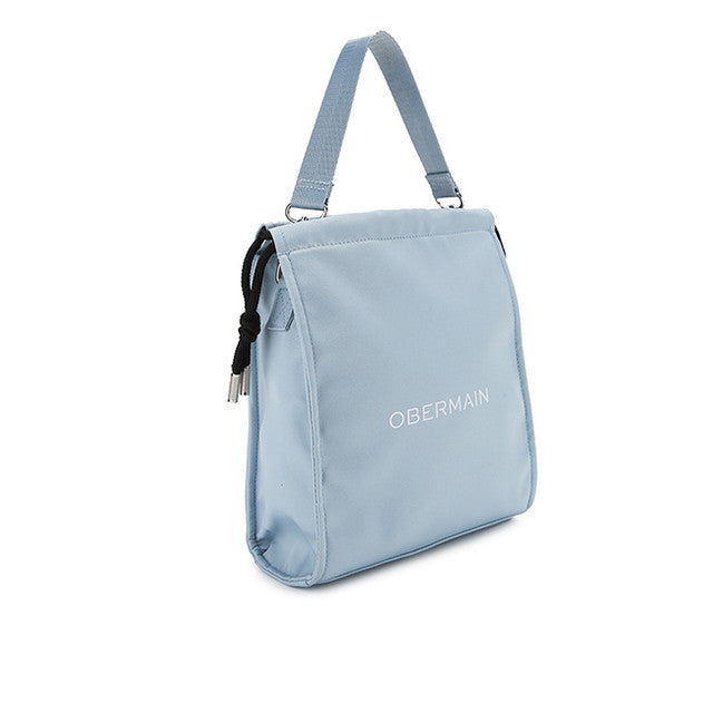 Audrey Nylon Sling Bag M In Blue