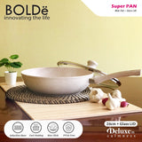 BOLDe Super Pan Wok 28 cm + Lid - Beige
