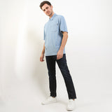 Hush Puppies Pakaian Pria Polo Kram In Light Blue