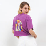 Hush Puppies Pakaian Wanita T Shirt Prapa In Lilac