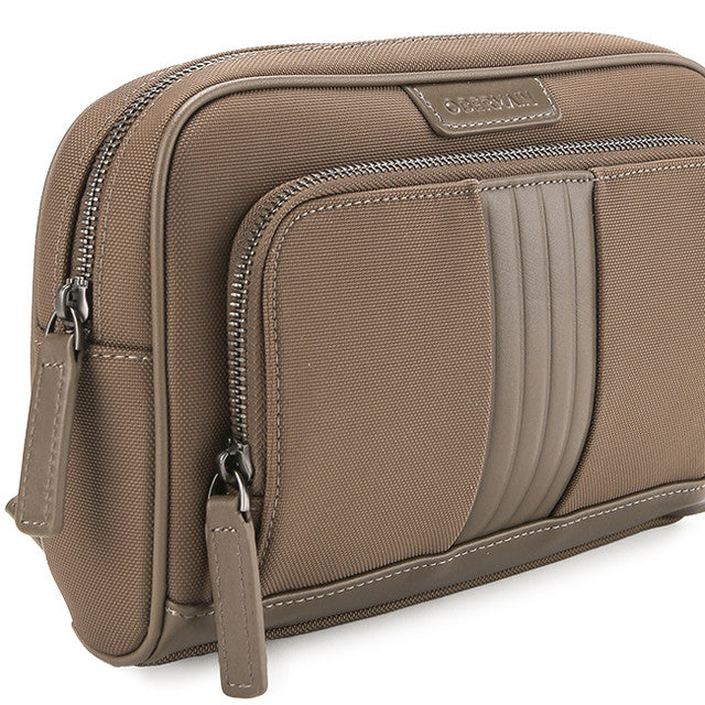 Obermain Tas Pria Baylor Waist Bag In Taupe